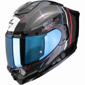 Scorpion EXO-1500 Carbon Air Zity schwarz rot blau Gr. M 57/58
