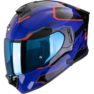 Scorpion EXO-530 Air Clip blau schwarz rot Gr. M 57/58