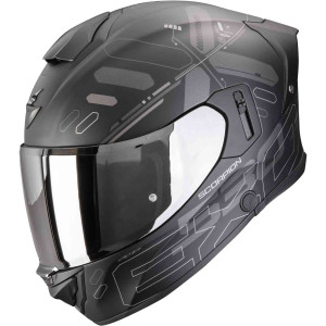 Scorpion EXO-530 Air Fond schwarz matt silber Gr. L 59/60