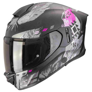 Scorpion EXO-530 Air Hadji schwarz matt pink Gr. M 57/58