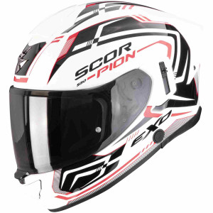 Scorpion EXO-530 Air Slope weiß schwarz rot Gr. L 59/60