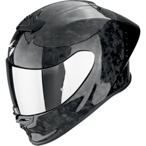 Scorpion Exo-R1 Evo II Carbon Air ONYX Schwarz Glänzend Gr. M 57/58