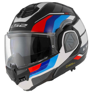 LS2 FF906 Advant Sport glossy schwarz blau rot Gr. S 55/56