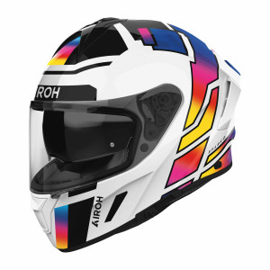 Airoh Spark 2 Lively weiß schwarz multi Gr. M 57/58