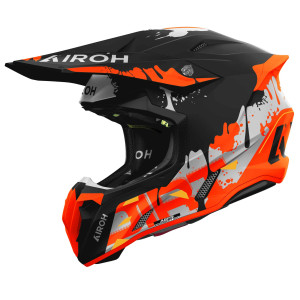 Airoh Twist 3 Dirt schwarz orange Gr. L 59/60