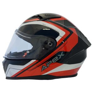 Apex FI100 Integralhelm Valencia rot weiß schwarz Gr. M 57/58