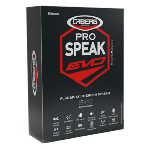 Caberg Headset PRO SPEAK EVO Einzelset Bluetooth 5.0 für Levo Duke Tourmax Avalo