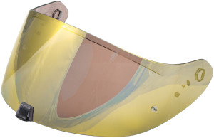 Scorpion Visier Exo-1400/R1 Gold Verspiegelt