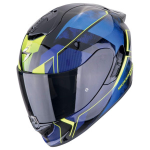 Scorpion EXO-1400 Evo 2 II Air INTENSIO Schwarz Blau Gr. M 57/58