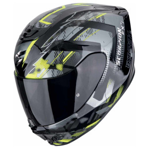 Scorpion Exo-391 CLUTTER Schwarz Neon Gelb Gr. XL 61/62