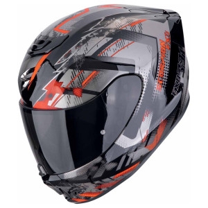Scorpion Exo-391 CLUTTER Schwarz Rot Gr. L 59/60