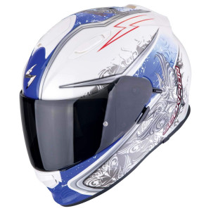 Scorpion EXO-491 RUN Weiss Blau Gr. XL 61/62