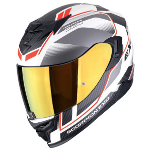 Scorpion Exo-520 Evo Air LENA Weiss Matt Silber Rot Gr. XL 61/62