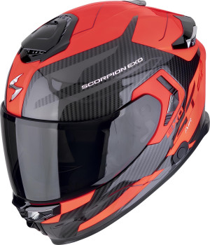 Scorpion Exo-GT SP Air Helm FLEX Schwarz Neon Rot Gr. L 59/60