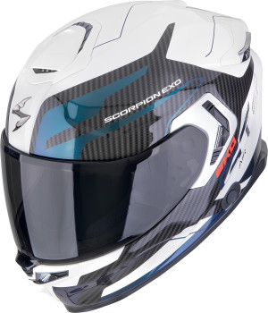 Scorpion Exo-GT SP Air Helm FLEX Weiss Chamäleon Gr. M 57/58