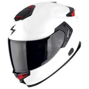 Scorpion Exo-GT SP Air Helm SOLID Perlmutt Weiss Matt Gr. L 59/60