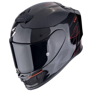 Scorpion Exo-R1 Evo Carbon Air CYNERGY Schwarz Rot Gr. L 59/60