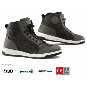 Falco Pyro 2 Motorrad-Sneaker army grün Gr. 44