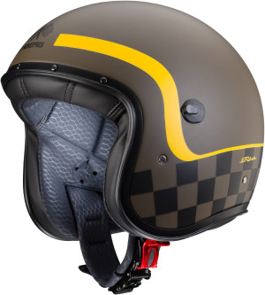 Caberg Freeride Formula matt braun mustard gelb Gr. XS 53/54
