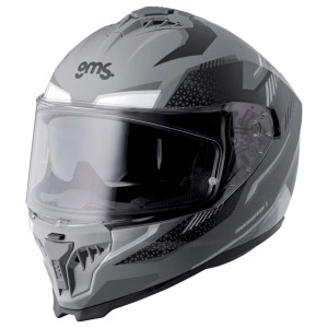 GMS Gelero Integralhelm grau matt Gr. XL 61/62