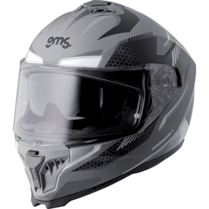 GMS Gelero Integralhelm grau matt Gr. XL 61/62