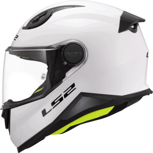 LS2 FF812 KID Kinderhelm Solid weiss Gr. M 49/50