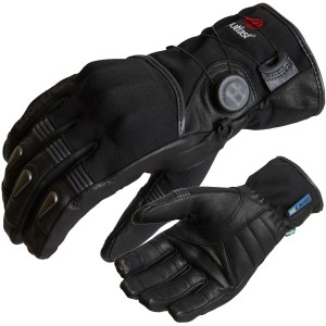 Halvarssons LJUSDAL Motorradhandschuhe schwarz grau Gr. 12