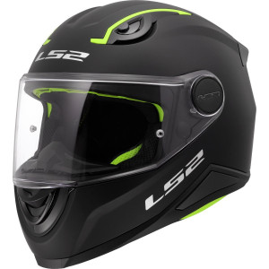 LS2 FF812 KID Kinderhelm Solid schwarz matt Gr. S 47/48