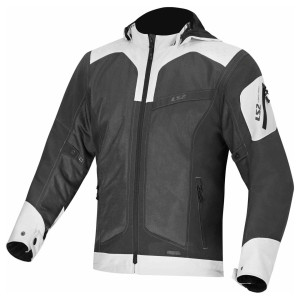 LS2 Bolton Air Motorradjacke titanium grau Gr. XXL