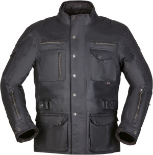 Modeka MATLOCK Wachsjacke schwarz Gr. XXL