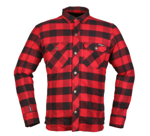 Modeka Nooner Jacke Rot Schwarz Gr. 3XL