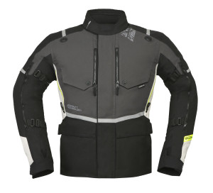Modeka Trohn Jacke dunkelgrau hellgrau Gr. XL