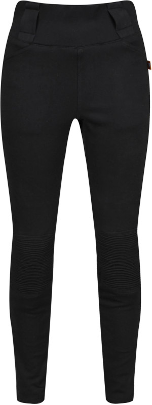 Motogirl Ribbed Knee Leggings schwarz Gr. 38/28 kurz