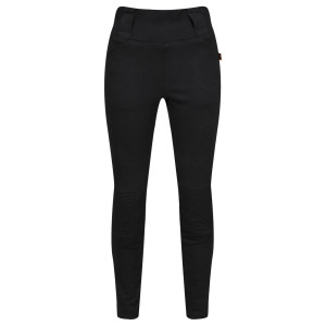 Motogirl Ribbed Knee Leggings schwarz Gr. 38/28 kurz