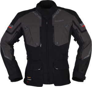 Modeka Panamericana 2 Jacke Schwarz Dunkelgrau Gr. 3XL