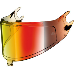 Shark Visier Spartan GT / GT Pro / Spartan RS iridium rot