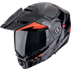 Scorpion ADX-2 Helm LEWIS schwarz rot XS 54