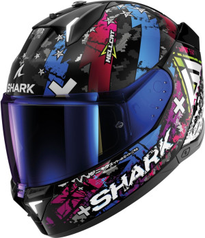Shark Skwal i3 mit LED Hellcat KUB Gr. M 57/58 + EXTRA VISIER