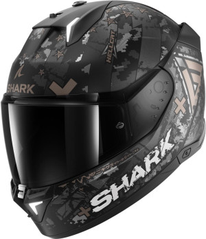 Shark Skwal i3 mit LED Hellcat Mat KUA Gr. M 57/58 + EXTRA VISIER
