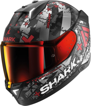 Shark Skwal i3 mit LED Hellcat Mat KUR Gr. L 59/60 + EXTRA VISIER
