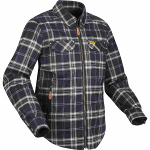 Segura Traffic Lumberjack Holzfällerhemd weiß marine Gr. XL