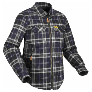 Segura Traffic Lumberjack Holzfällerhemd weiß marine Gr. XXL