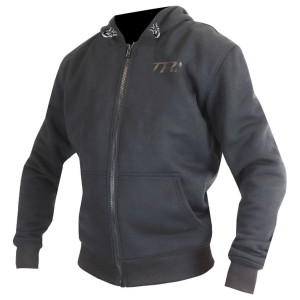 Trilobite Binder Motorrad-Hoodie schwarz Gr. XXL