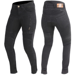 Trilobite Parado Monolayer Lady Jeans schwarz I Slim Fit Gr. 34/32