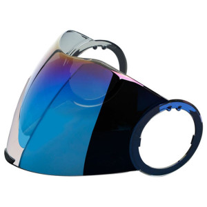 AGV Visier City 18 blau verspiegelt Gr. XS / S