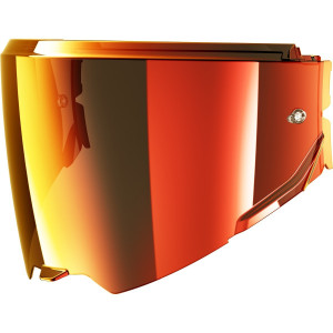Shark Visier für Helm Oxo iridium rot für Helmgröße XS / S / M