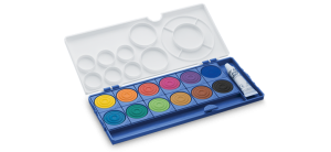 Deckfarbkasten aquaplus 12er blue