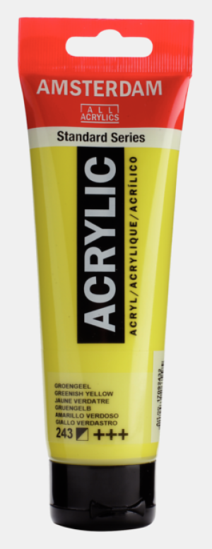 Amsterdam Acrylfarbe 120 ml Grüngelb
