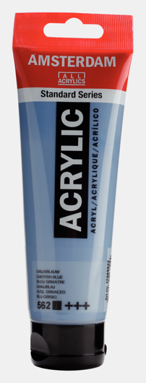 Amsterdam Acrylfarbe 120 ml Graublau