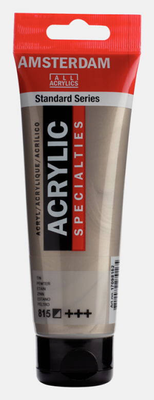 Amsterdam Acrylfarbe 120 ml Zinn